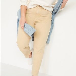 High-Waisted O.G. Straight Mineral-Dye Jeans